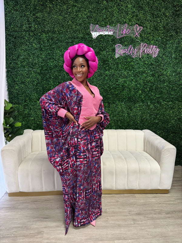 Folasade Adire Bubu Dress