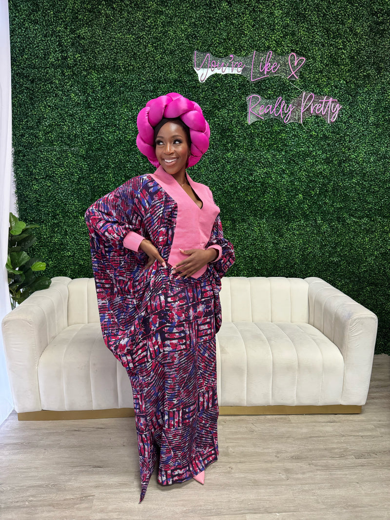 Folasade Adire Bubu Dress