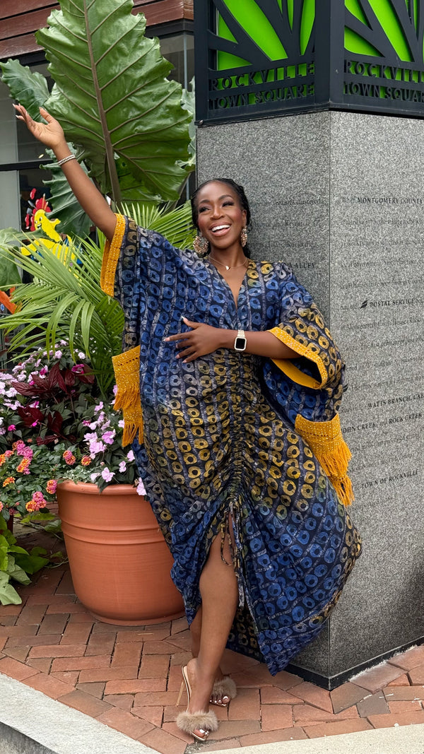 Lola Adire Bubu Dress