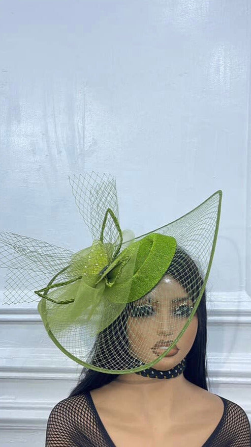 Verde Blossom Fascinator