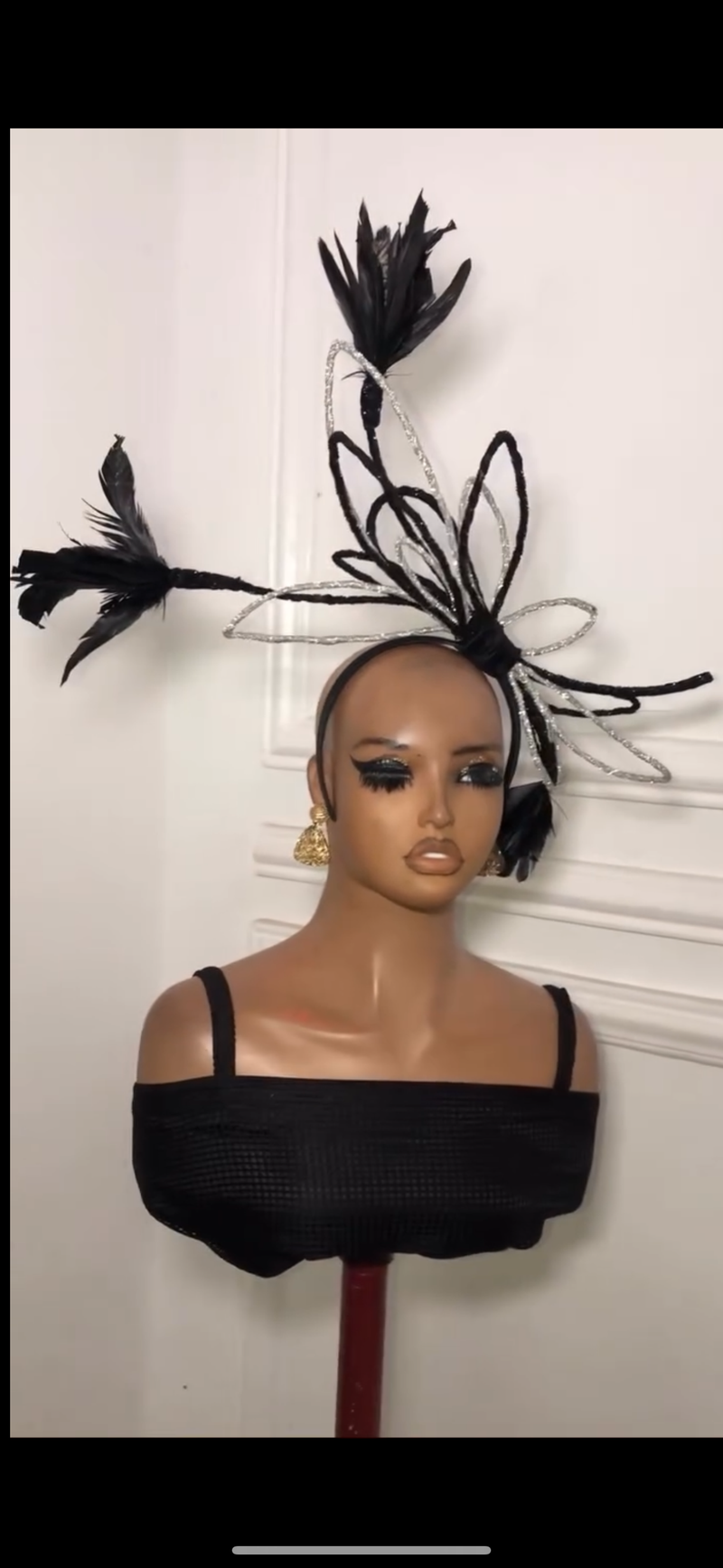 Midnight Reverie Fascinator