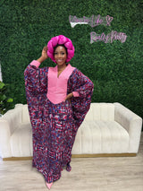 Folasade Adire Bubu Dress