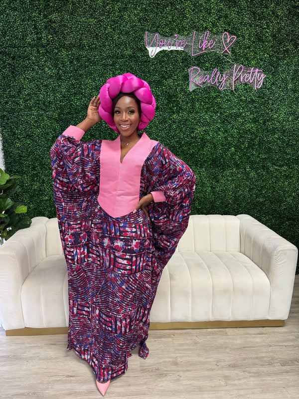 Folasade Adire Bubu Dress