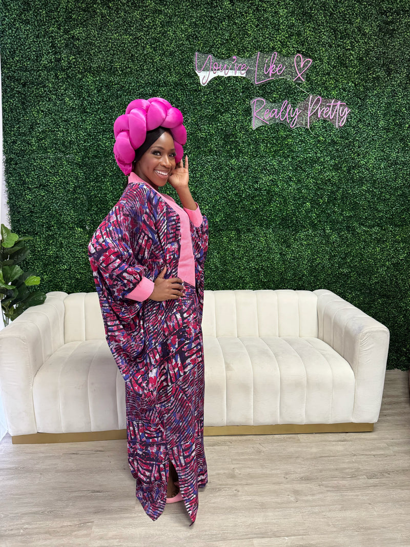 Folasade Adire Bubu Dress