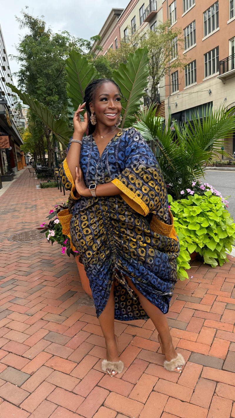 Lola Adire Bubu Dress