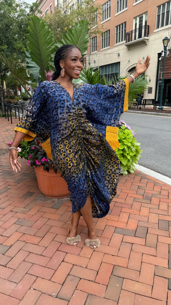 Lola Adire Bubu Dress