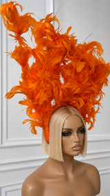 Solaris Flame Fascinator