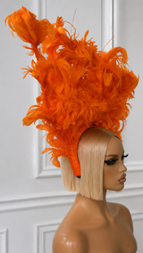 Solaris Flame Fascinator