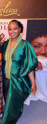 Emerald Bubu Gown