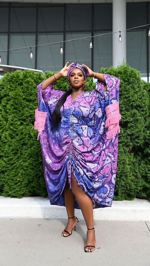 Mystic Adire Bubu Dress