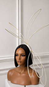 Ivory Ascension Fascinator