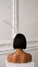 Ivory Ascension Fascinator
