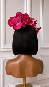 Pink Orchid Fascinator
