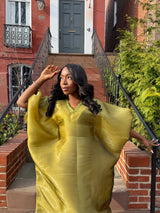 Lime Luminous Bubu Dress