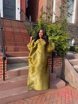 Lime Luminous Bubu Dress