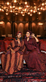 Tinuke Adire Bubu Dress