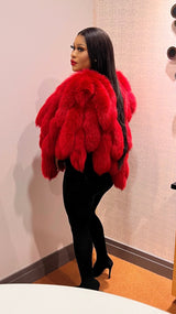 Milan Fox Tail Cape