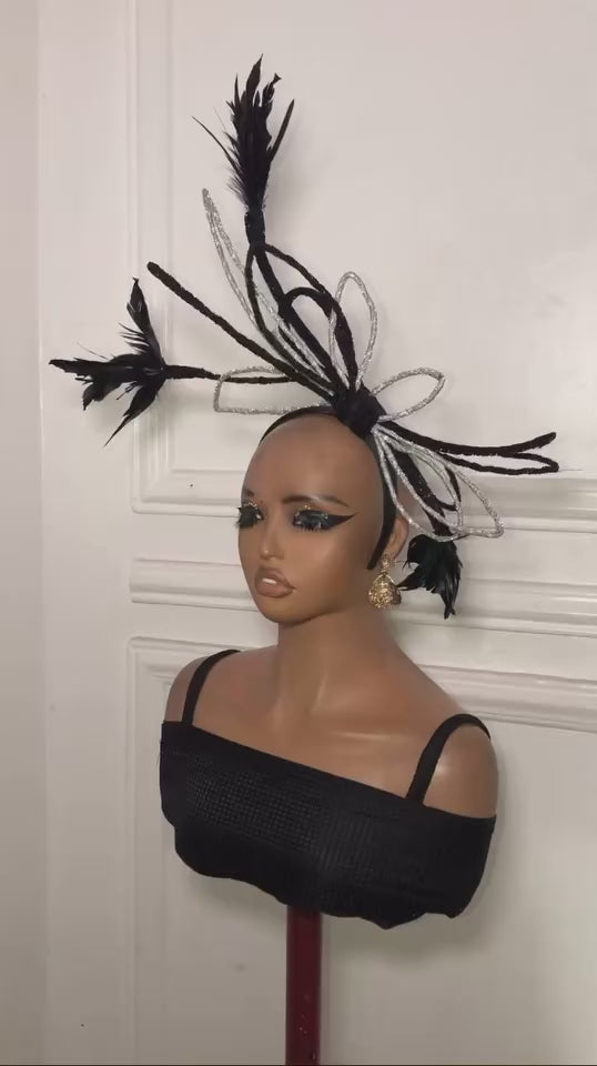 Midnight Reverie Fascinator