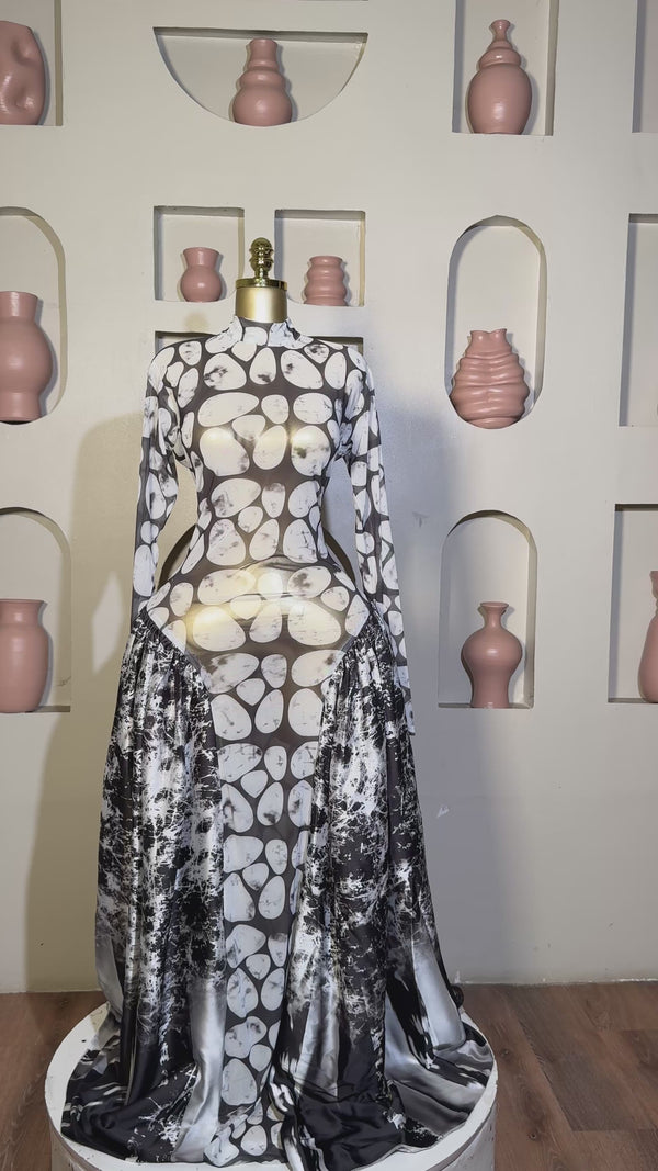 Mona Mesh Dress