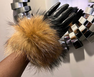 Brooklyn Leather & Fur Gloves