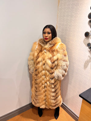 Moscow Red Fox Coat