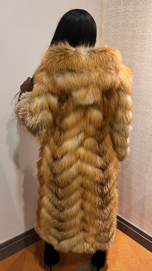 Moscow Red Fox Coat