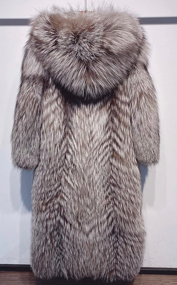 Manhattan Silver Fox Coat